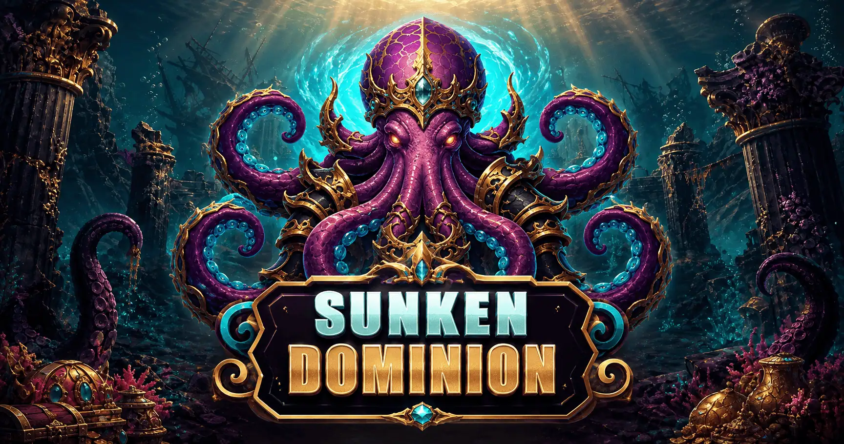Sunken Dominion Slot Demo by Phantom Forge Studios slot cover image