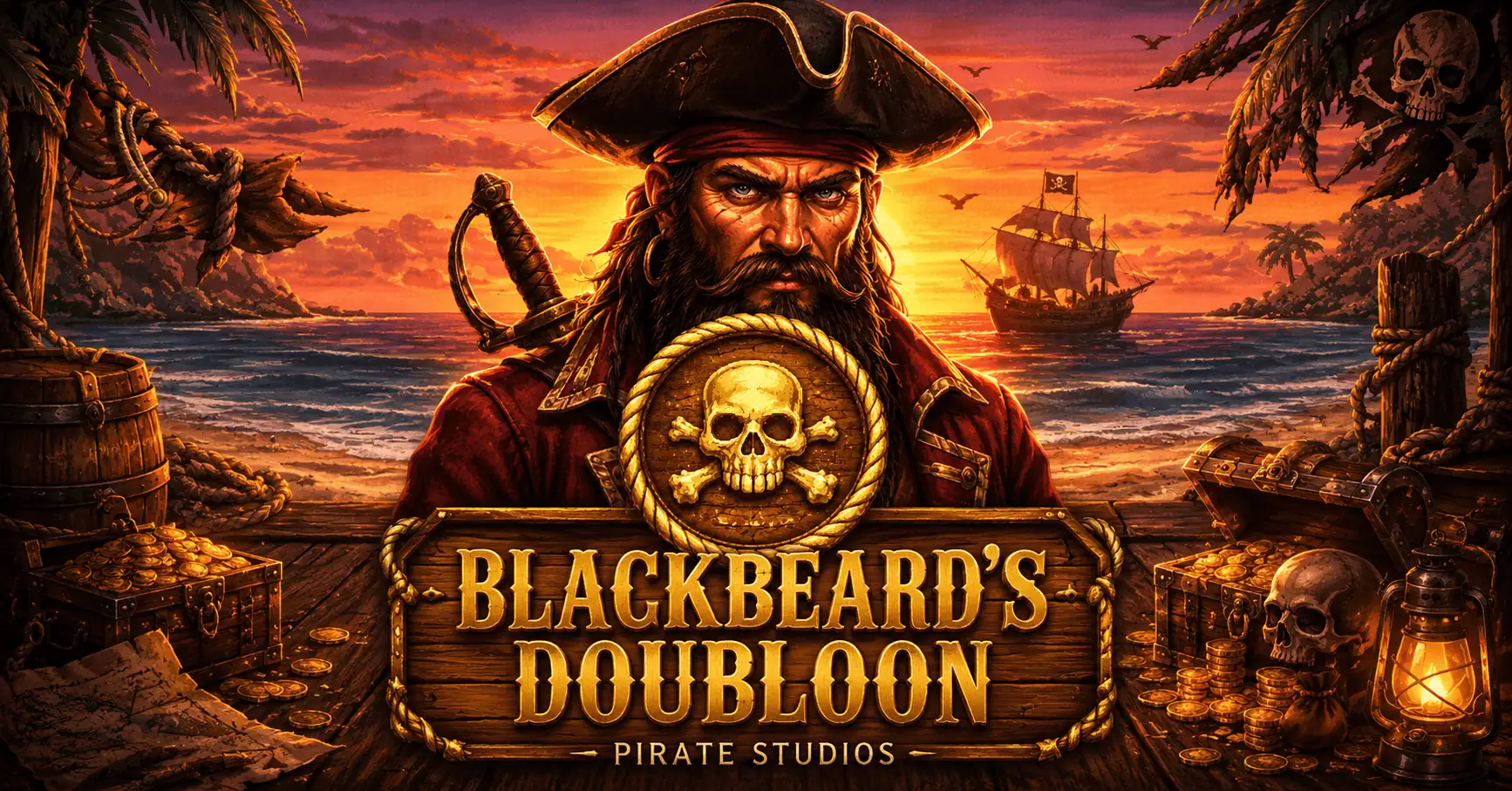 Blackbeard´s Doubloon Slot Demo by Pirate Studios slot cover image