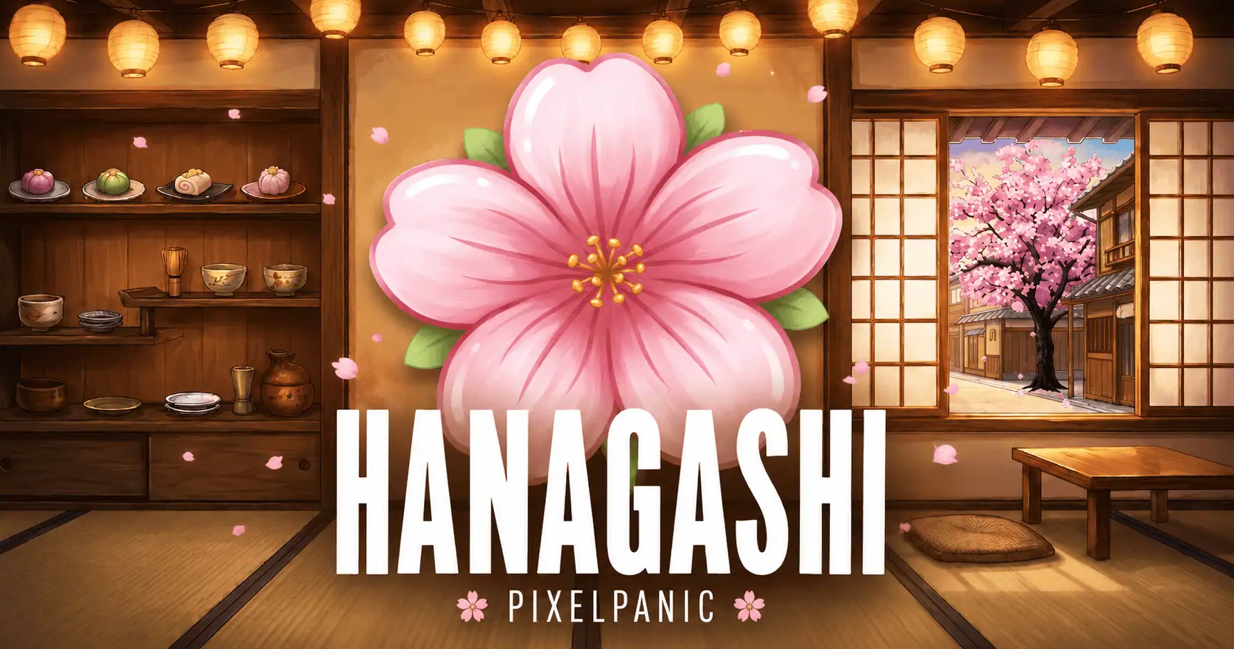 Hanagashi Slot Demo by Pixelpanic slot cover image
