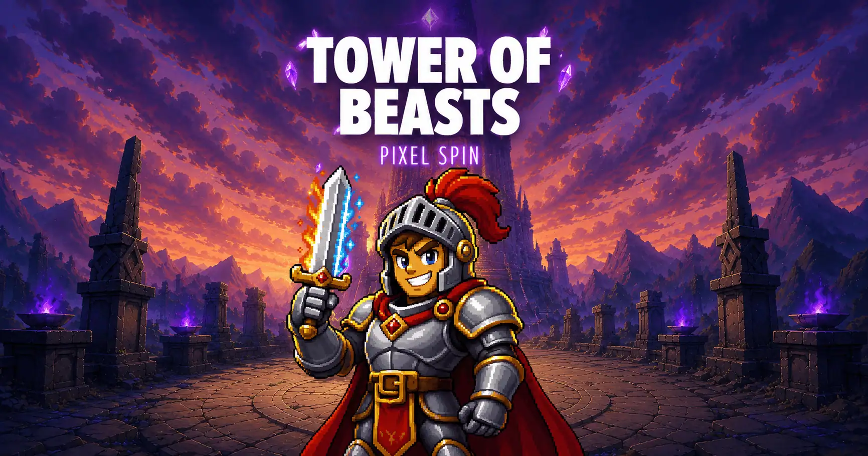 Tower Of Beasts Slot Demo by Pixel Spin slot cover image