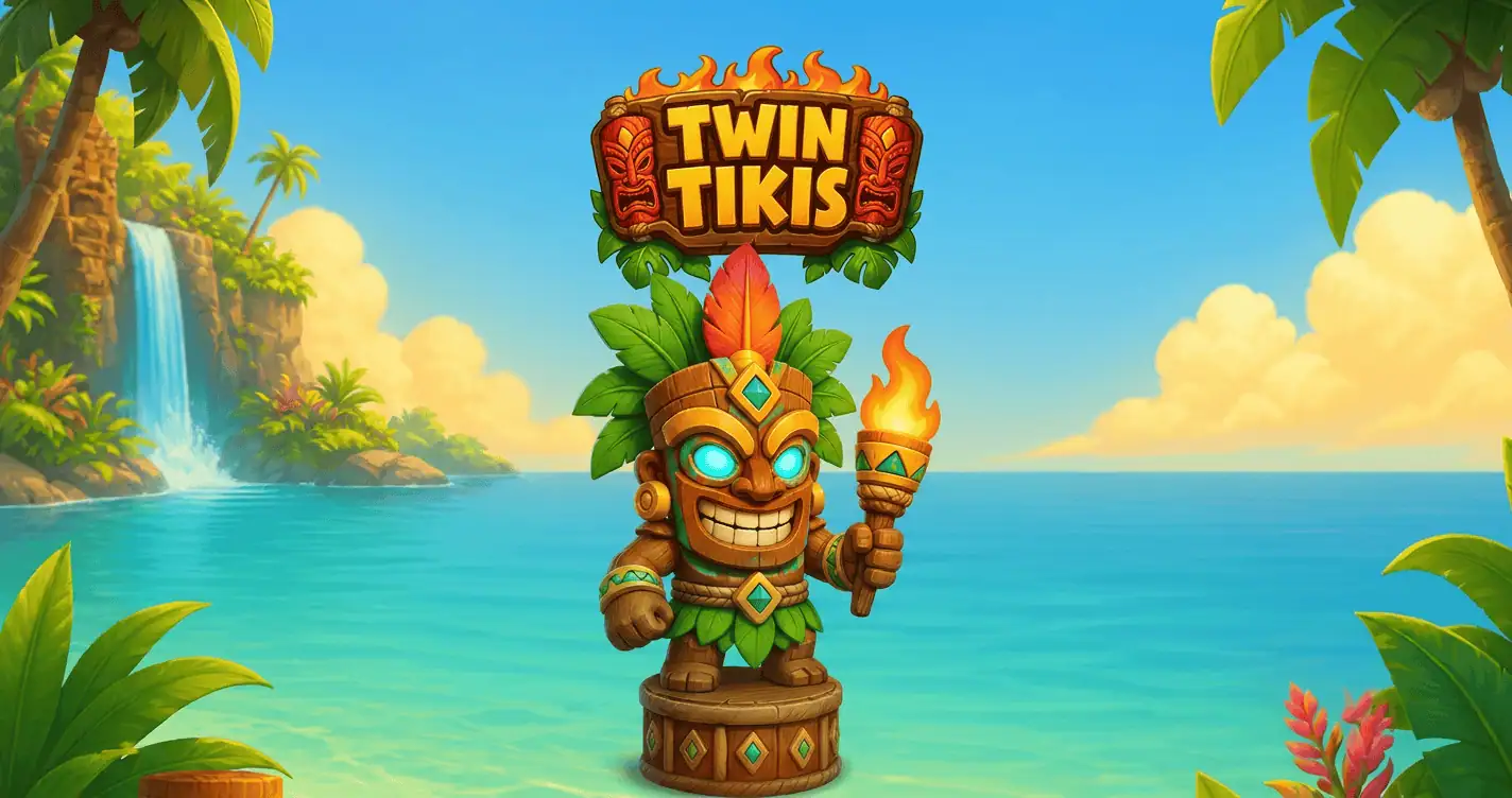 Twin Tikis Slot Demo by Playful slot cover image
