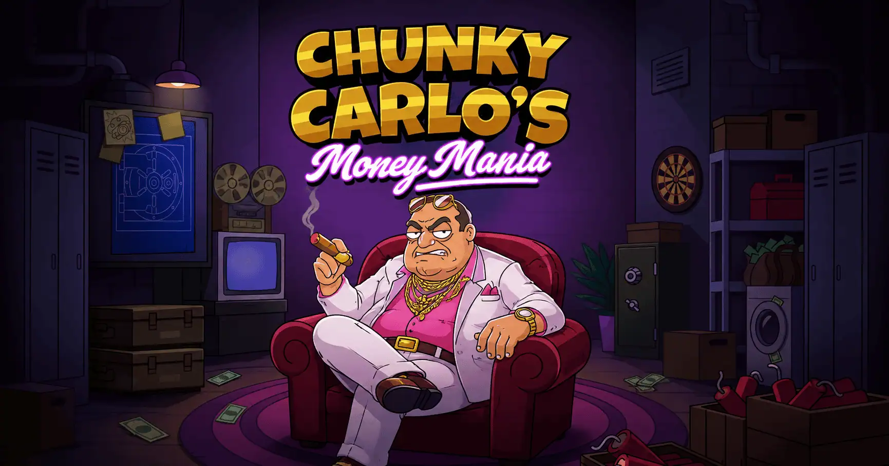 Chunky Carlo’s Money Mania Slot Demo by Play’n GO slot cover image