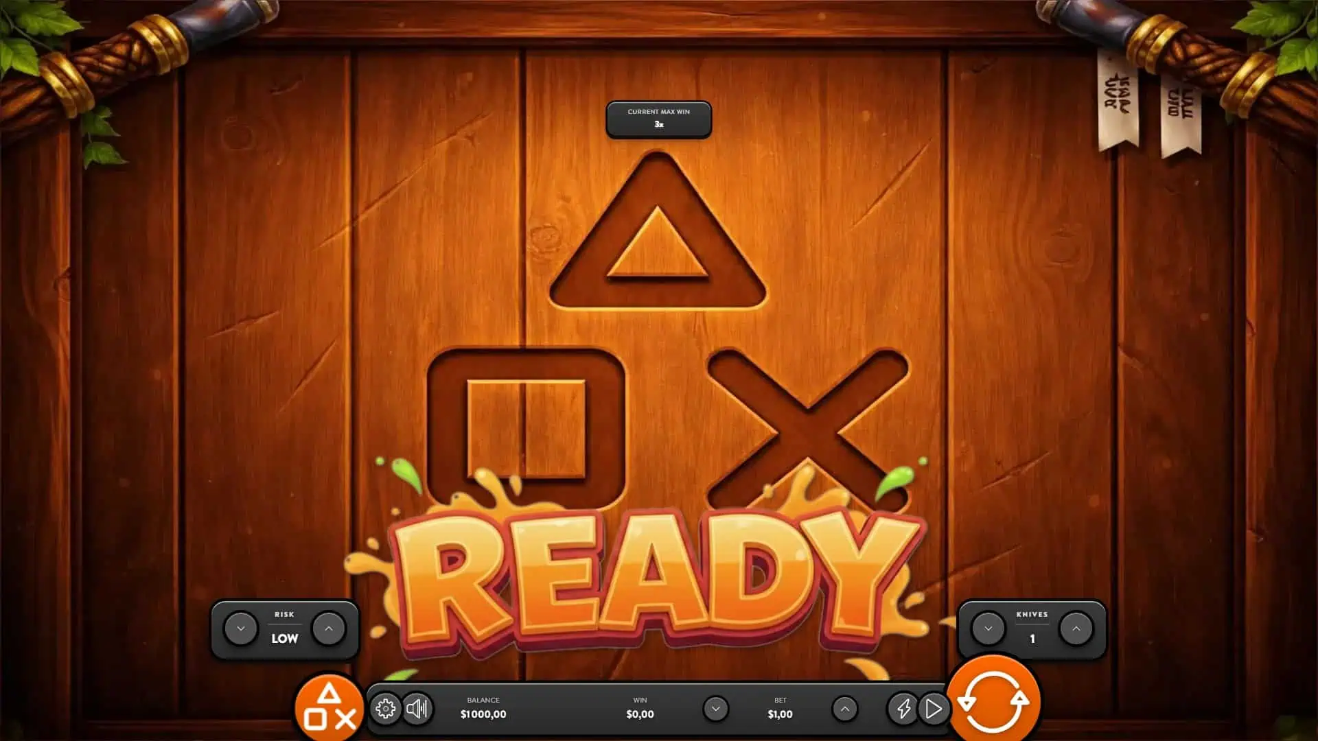 Fruit Samurai slot gameplay reels