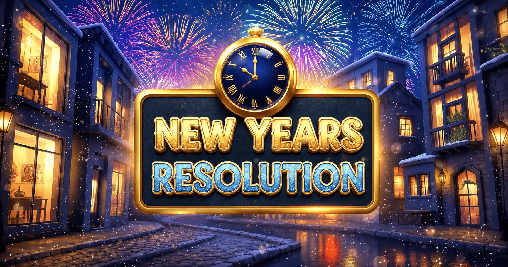 New Years Resolution Slot Demo by Plebeans slot cover image