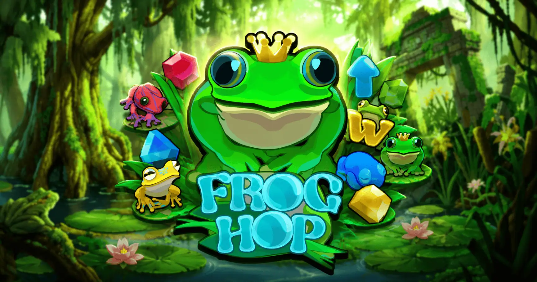 Frog Hop Slot Demo by Pocket Play slot cover image