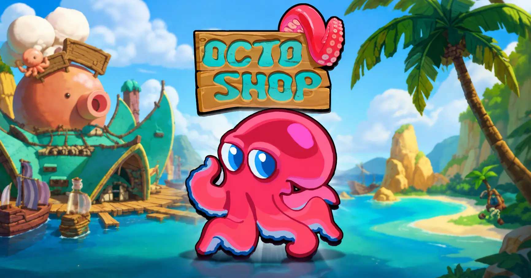 Octo Shop Slot Demo by Pocket Play slot cover image