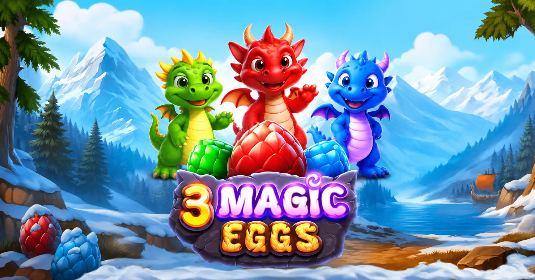3 Magic Eggs Slot Demo by Pragmatic Play slot cover image