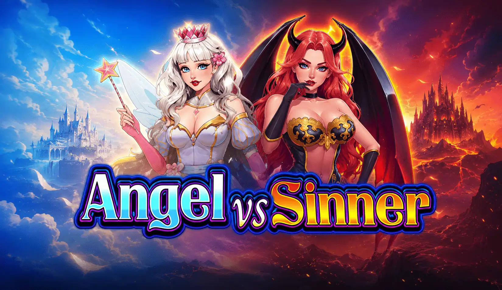 Angel vs Sinner Slot Demo by Pragmatic Play slot cover image