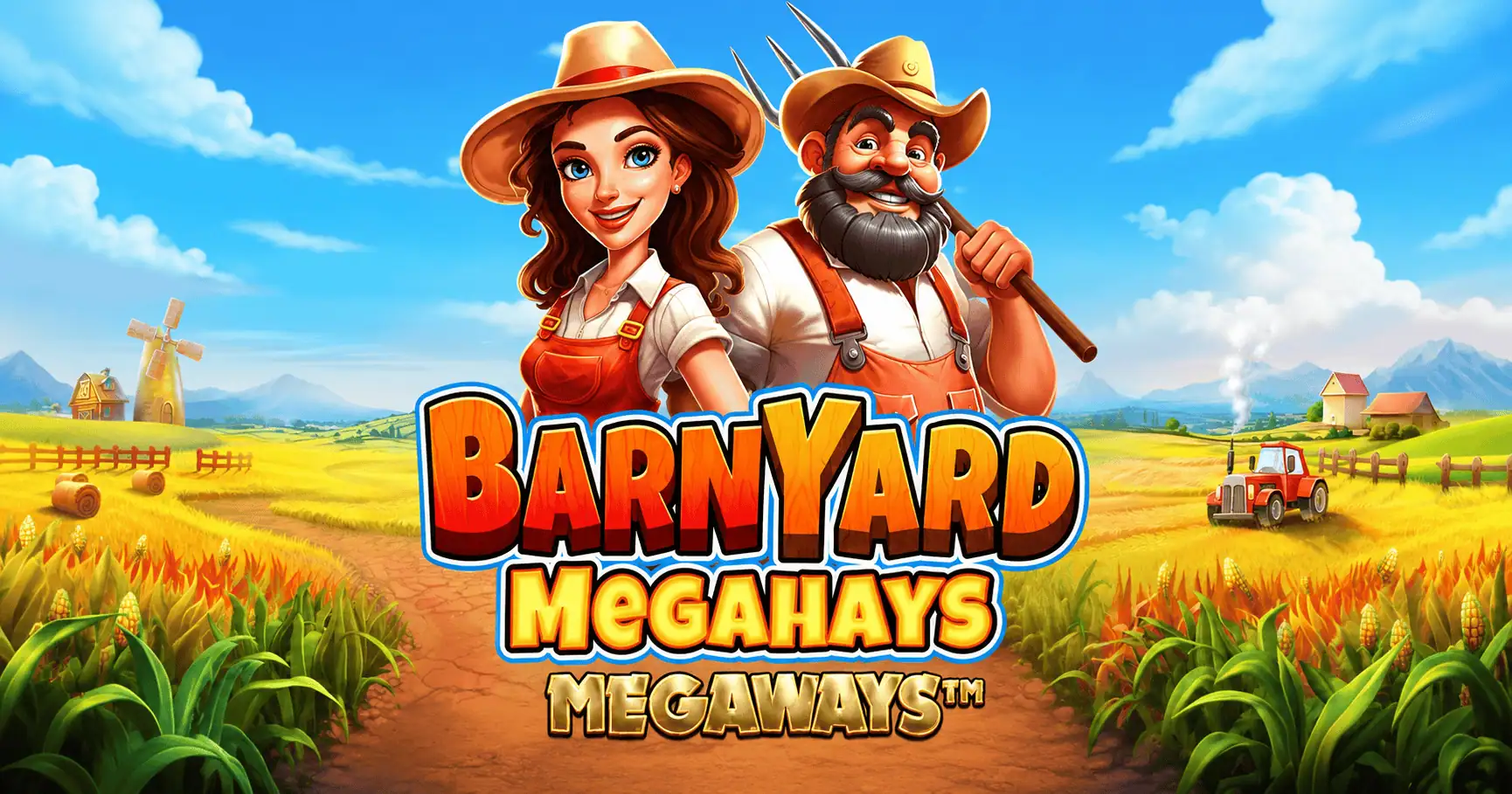 Barnyard Megahays Megaways Slot Demo by Pragmatic Play slot cover image
