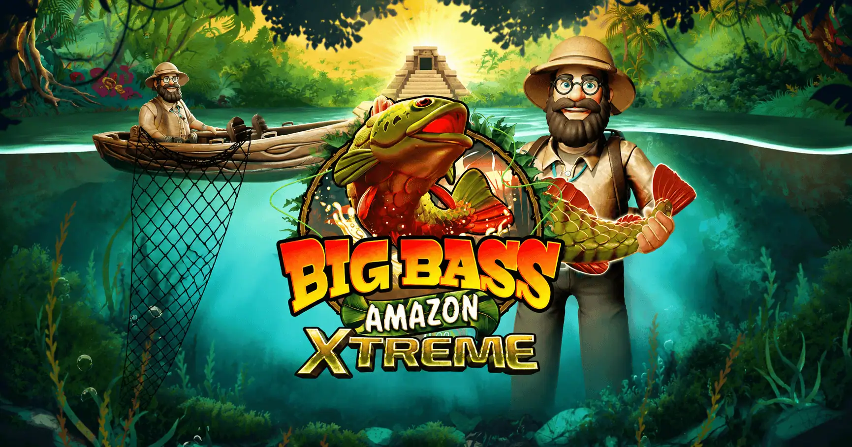 Big Bass Amazon Xtreme Slot Demo by Pragmatic Play slot cover image