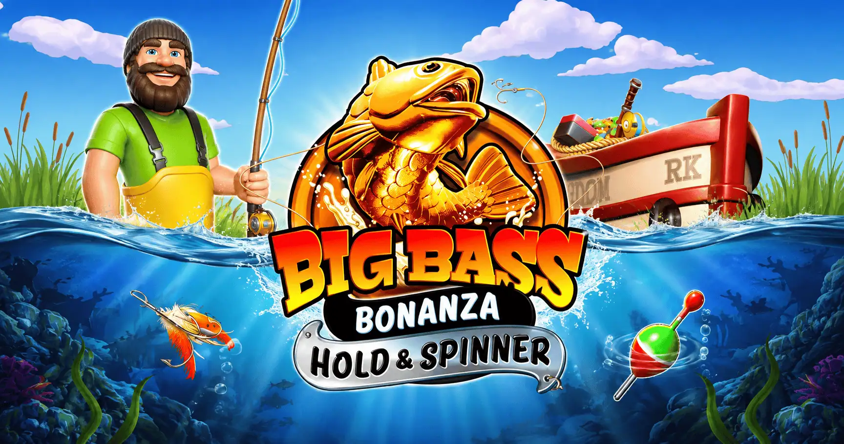 Big Bass Bonanza Hold & Spinner Slot Demo by Pragmatic Play slot cover image