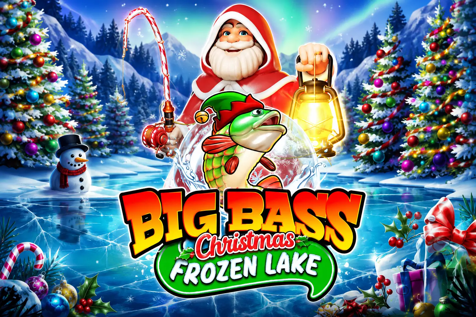 Big Bass Christmas Frozen Lake Slot Demo by Pragmatic Play slot cover image