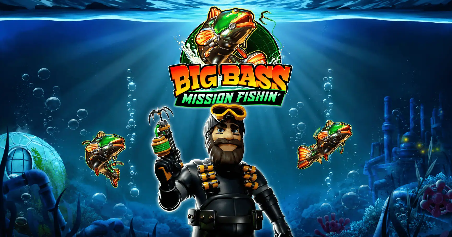 Big Bass Mission Fishin’ Slot Free Play by Pragmatic Play slot cover image