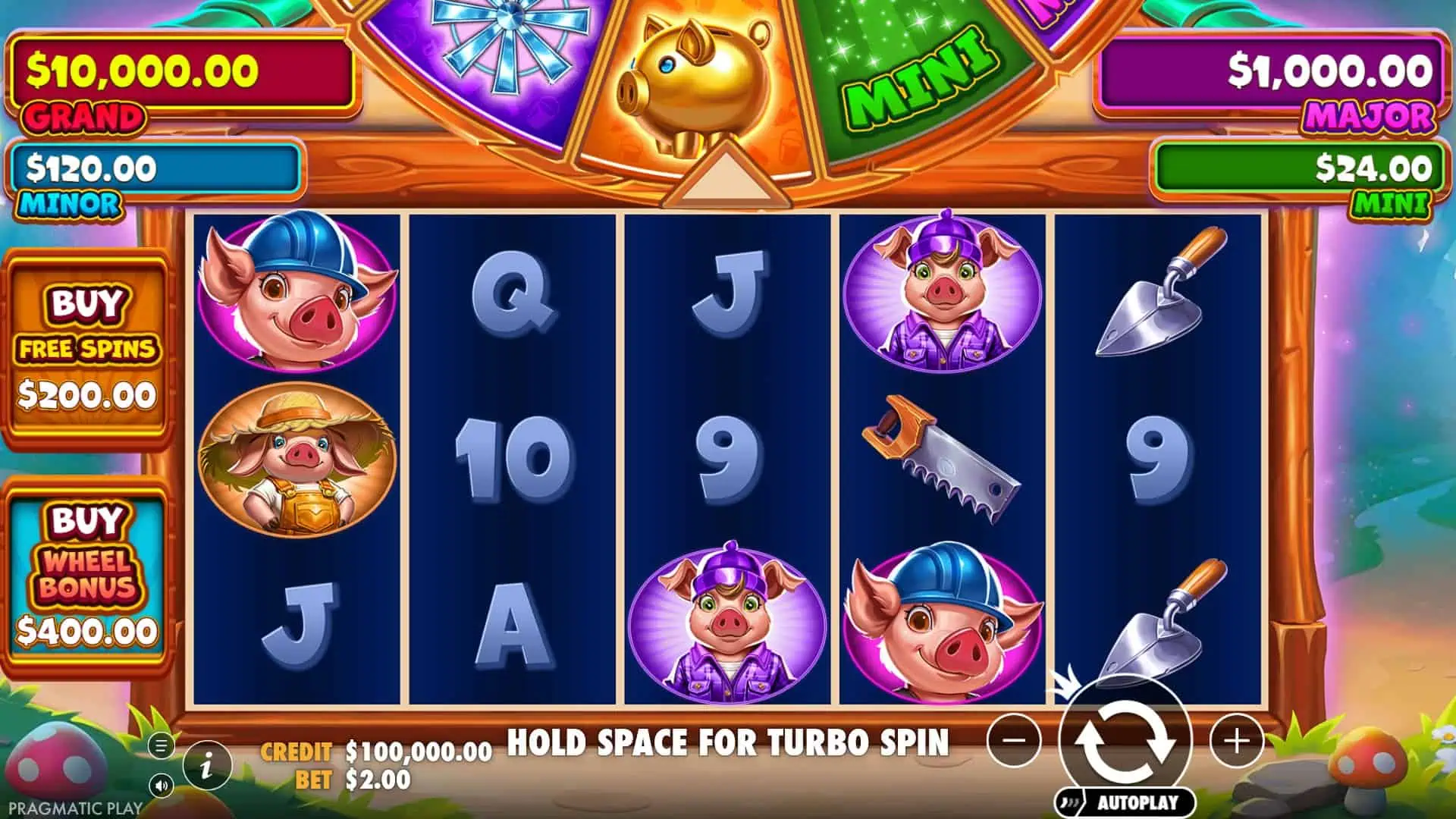 Brick House Bonanza slot gameplay reels