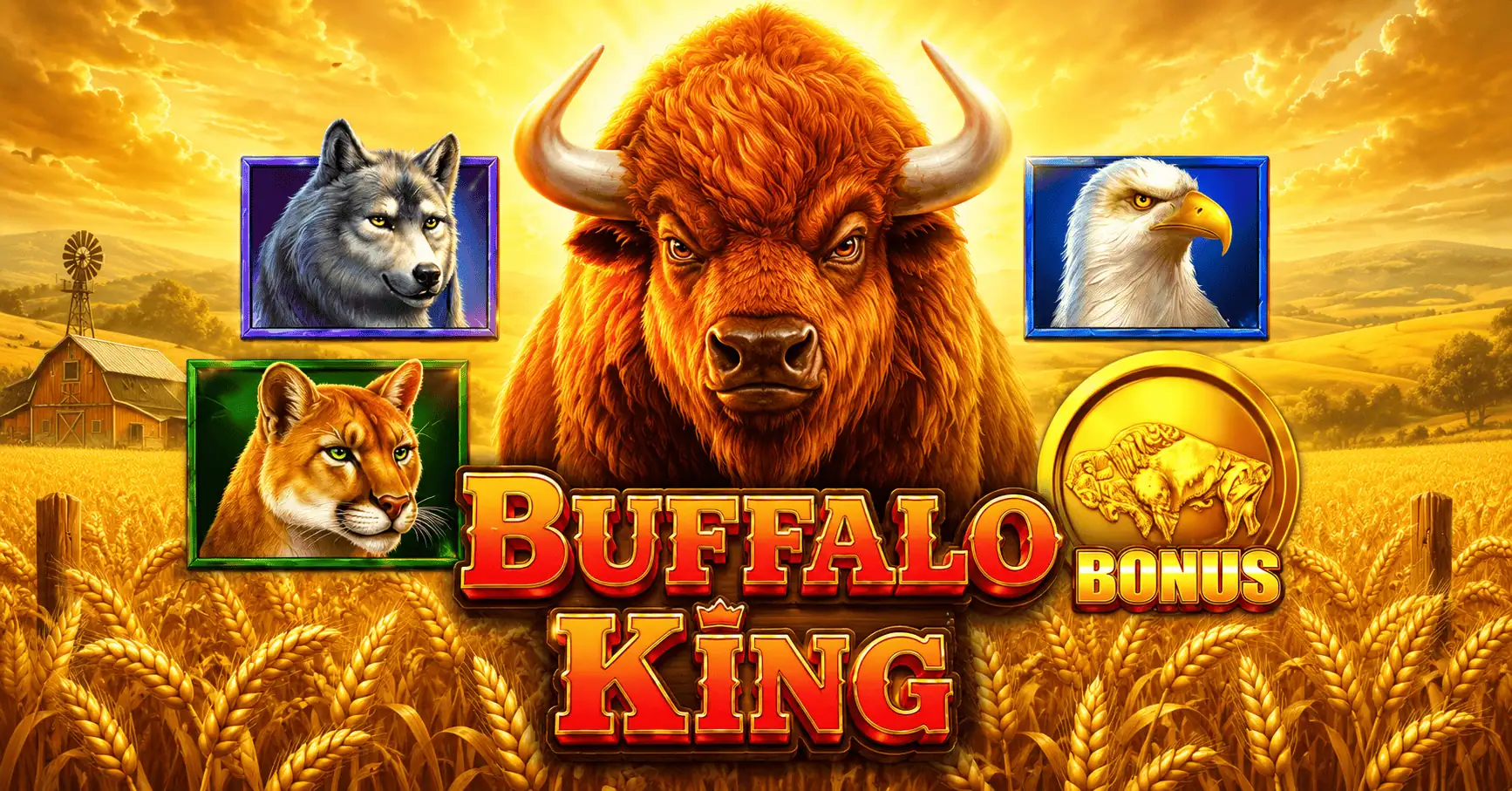 Buffalo King Slot Demo by Pragmatic Play slot cover image
