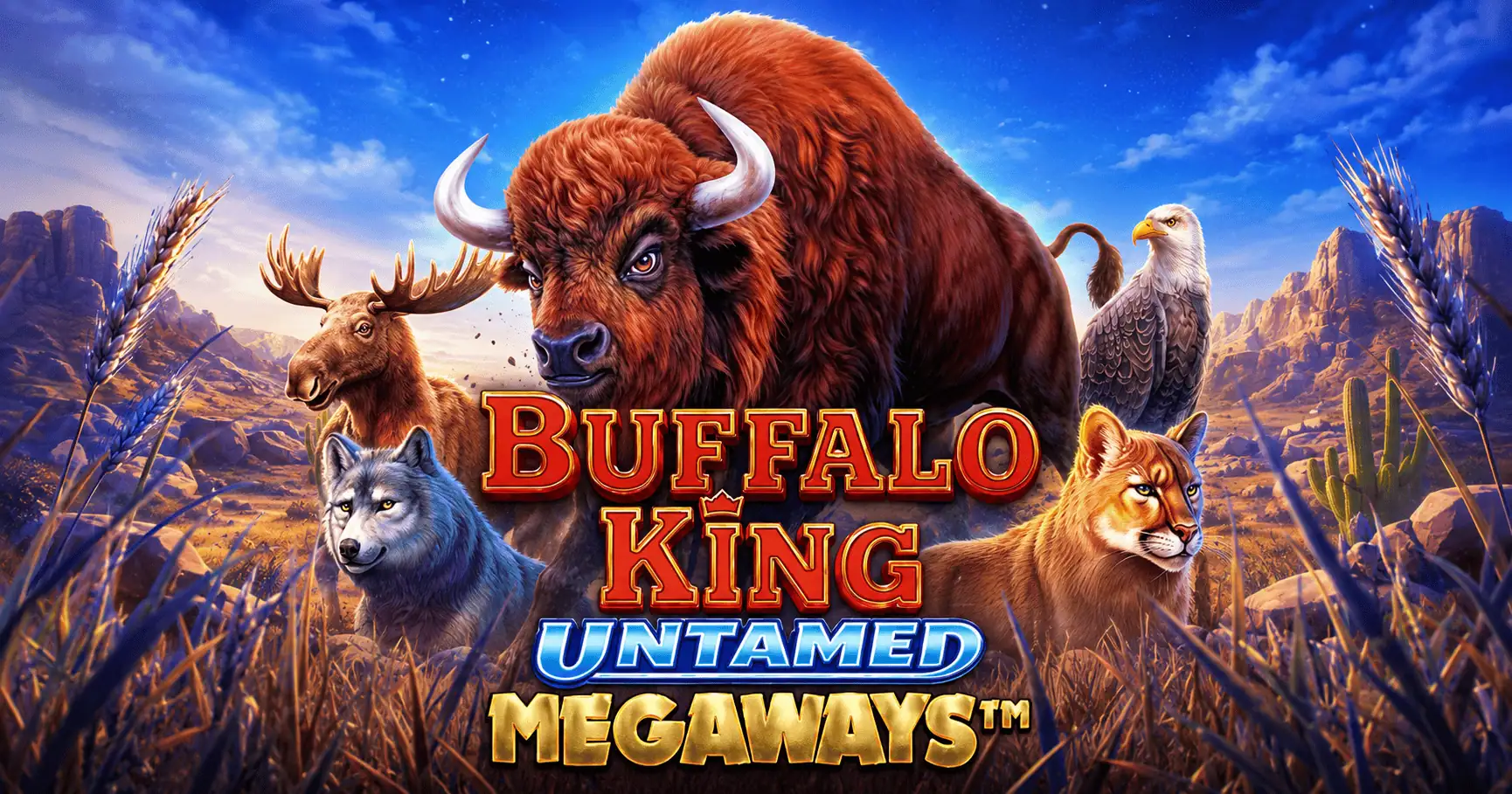Buffalo King Untamed Megaways Slot Demo by Pragmatic Play slot cover image