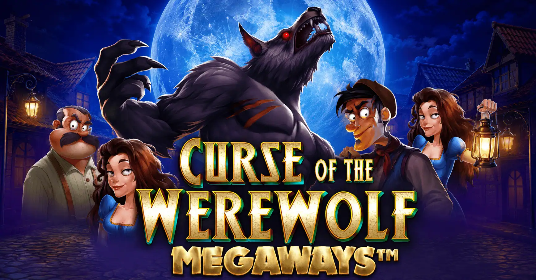 Curse of the Werewolf Megaways Slot Demo by Pragmatic Play slot cover image