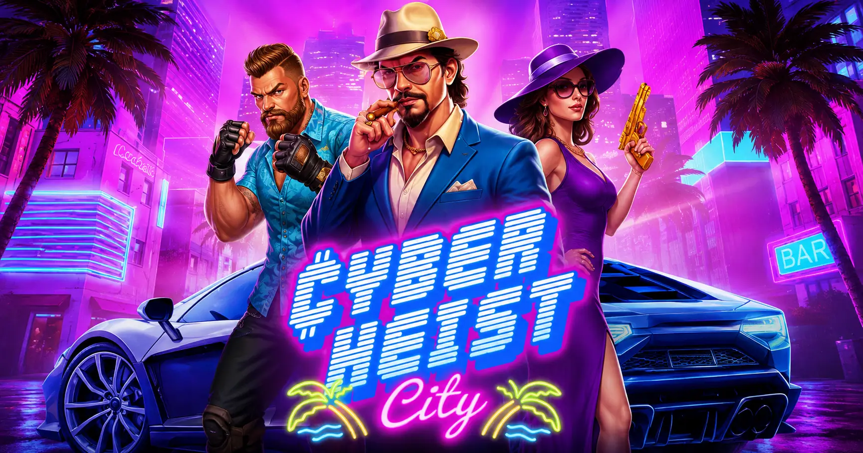 Cyberheist City Slot Demo by Pragmatic Play slot cover image