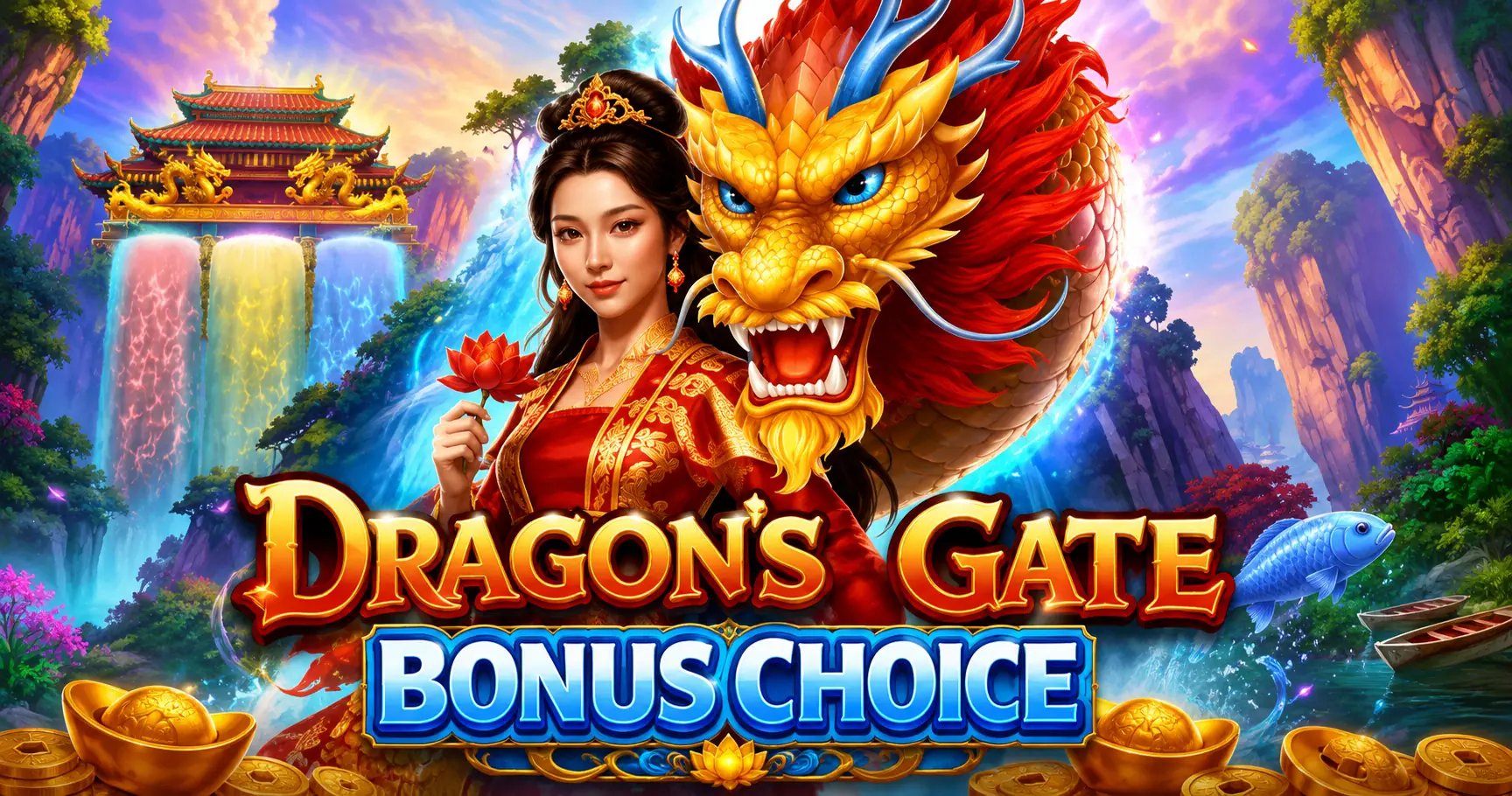 Dragon’s Gate Bonus Choice Slot Free Play by Pragmatic Play slot cover image