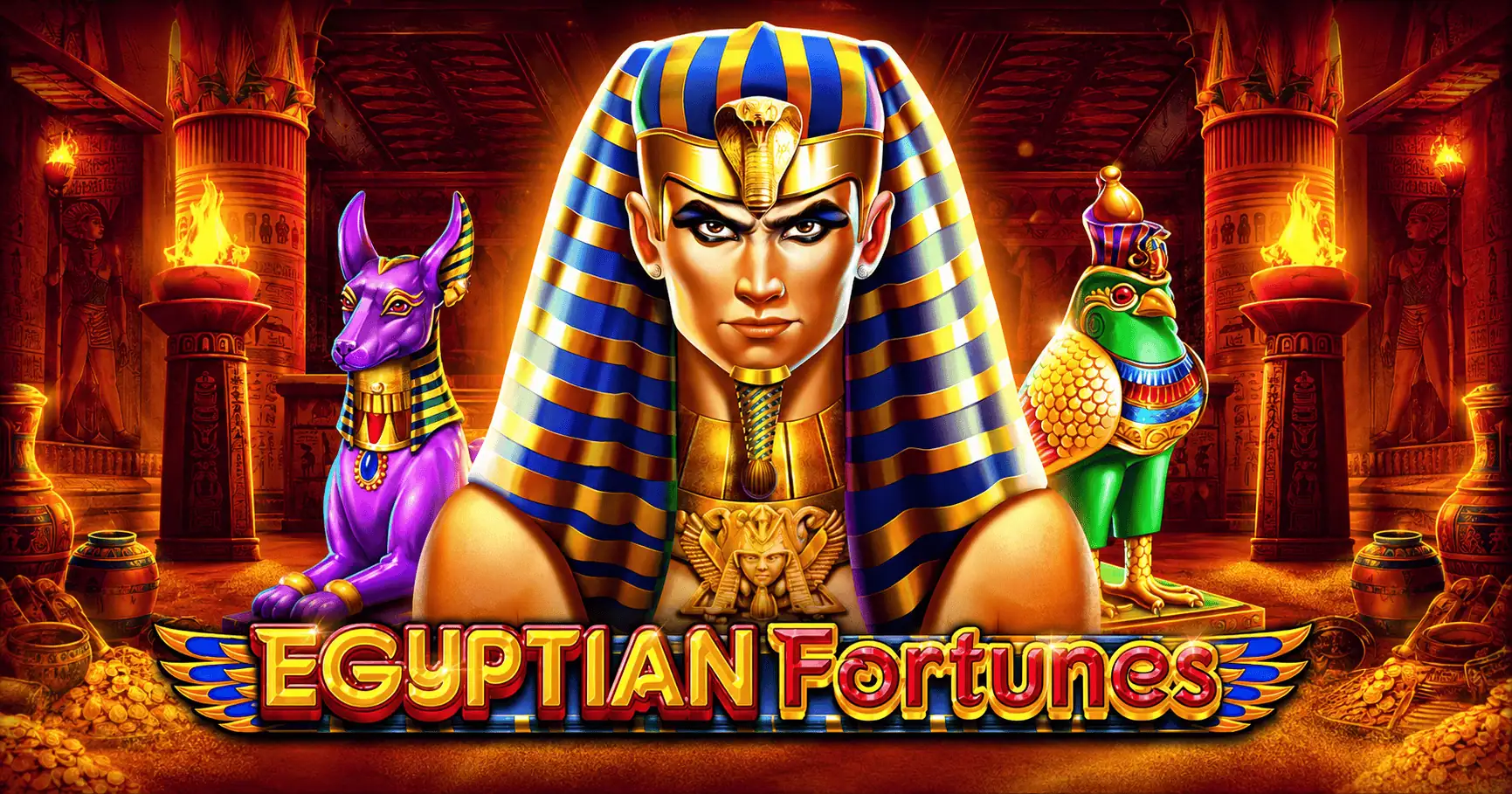 Egyptian Fortunes Slot Demo by Pragmatic Play slot cover image