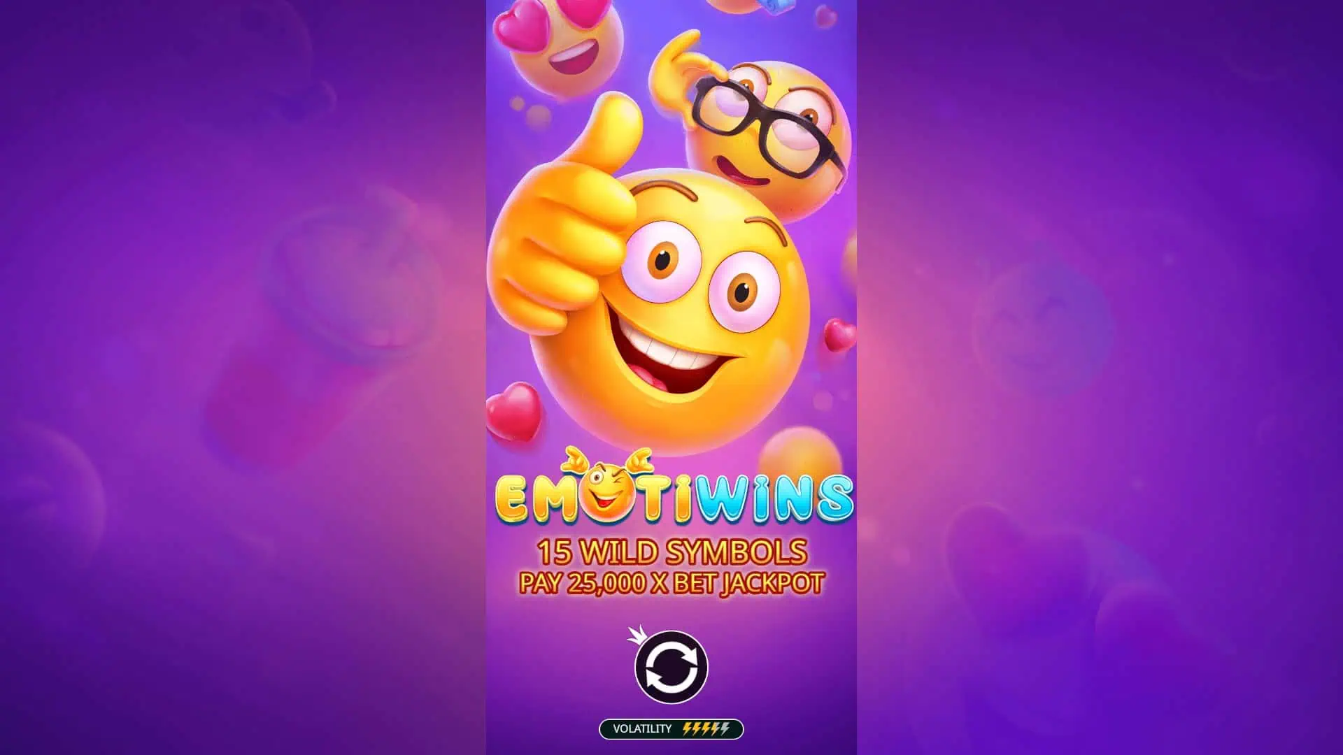Emotiwins slot intro screen