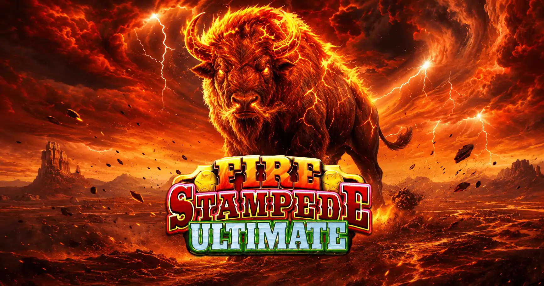 Fire Stampede Ultimate Slot Demo by Pragmatic Play slot cover image