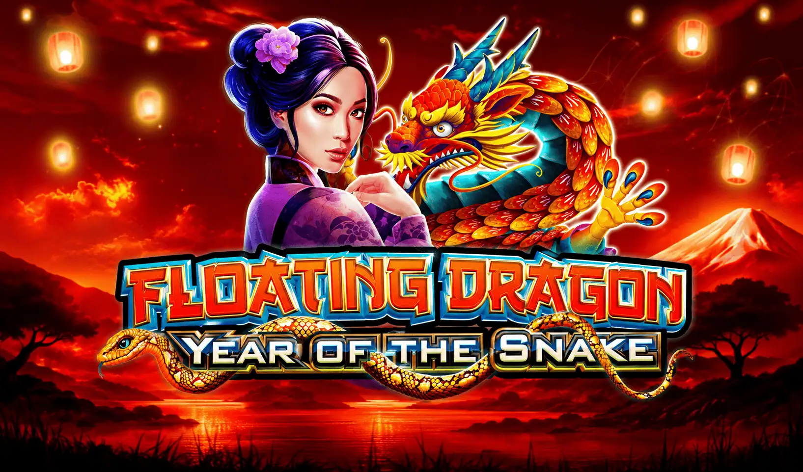 Floating Dragon Year of the Snake Slot Demo by Pragmatic Play slot cover image
