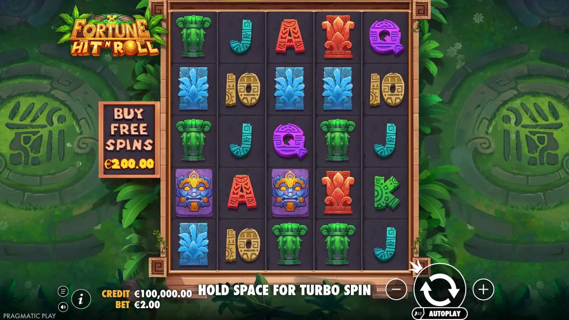 Fortune Hit &lsquo;N&rsquo; Roll slot gameplay reels