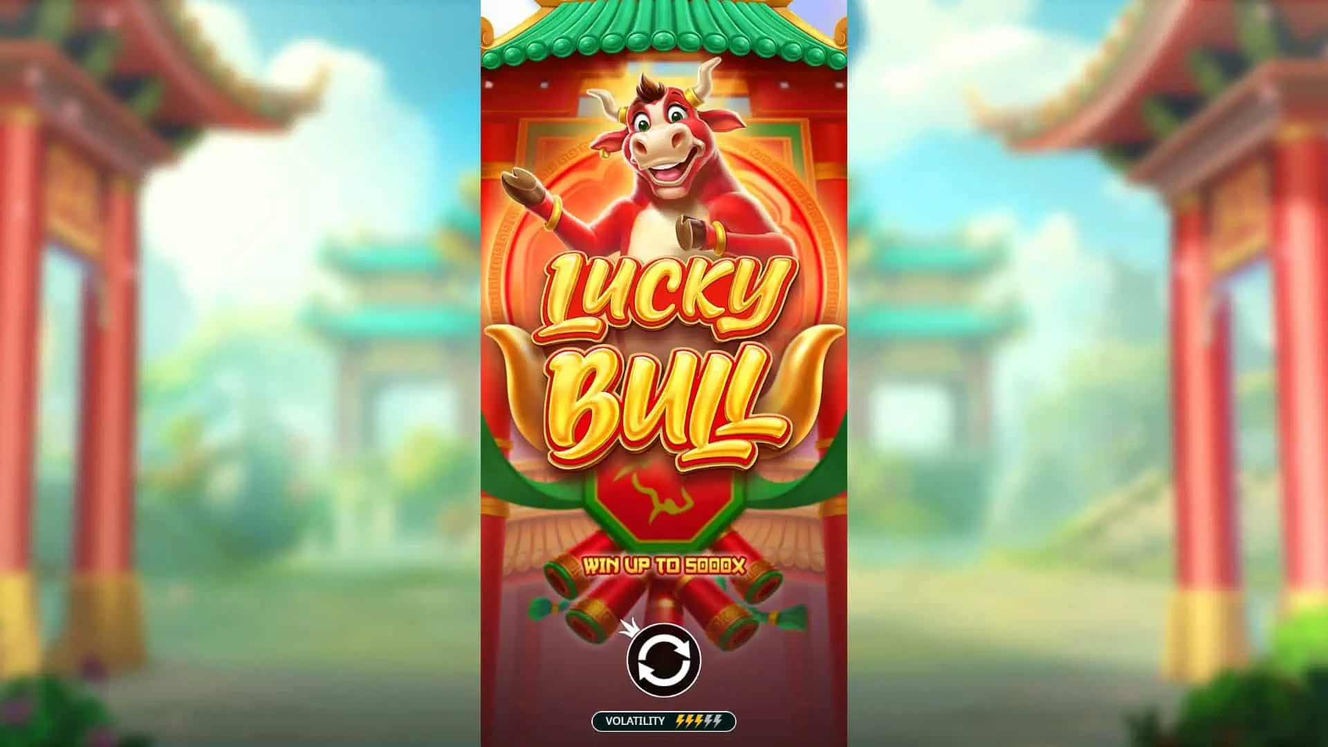Lucky Ox slot intro screen