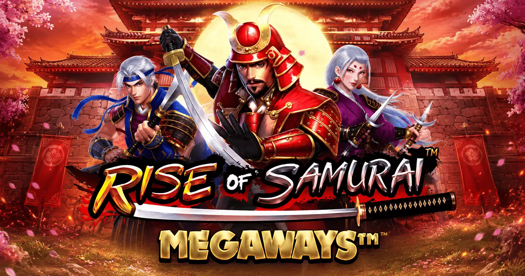 Rise of Samurai Megaways Slot Demo by Pragmatic Play slot cover image