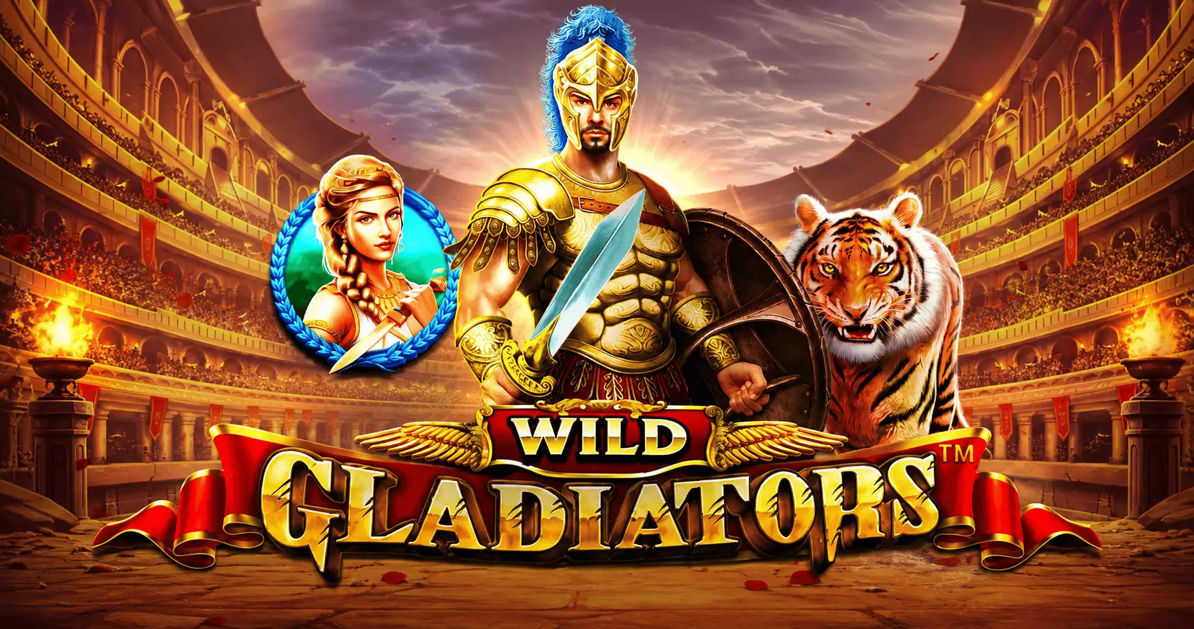 Wild Gladiators Slot Demo by Pragmatic Play slot cover image