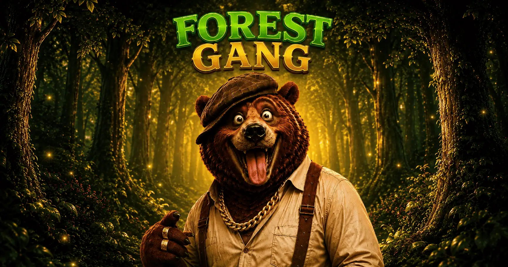 Forest Gang Slot Demo by Press Play slot cover image