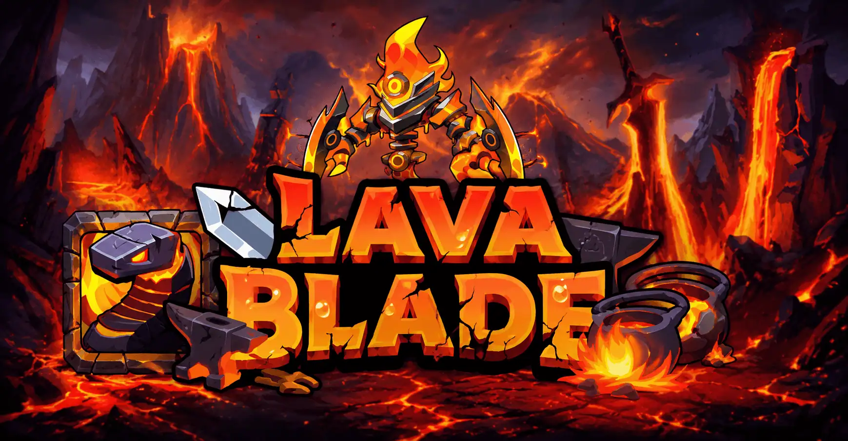 Lava Blade Slot Demo by Prismatic Play slot cover image