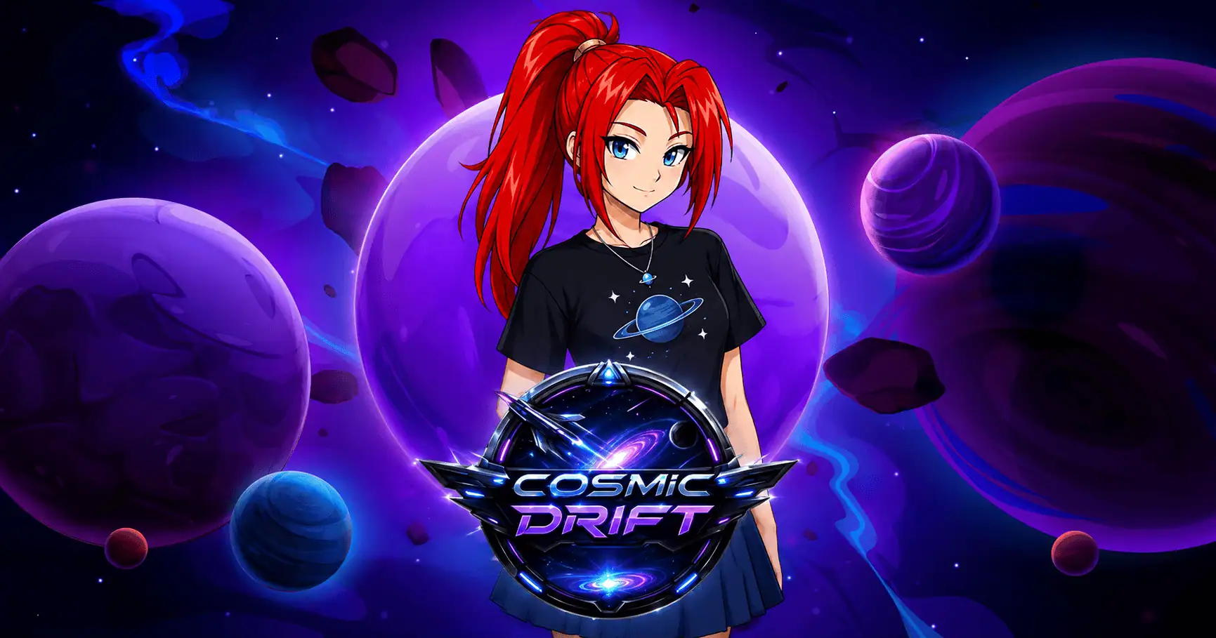 Cosmic Drift Slot Demo by Purple Daylight slot cover image