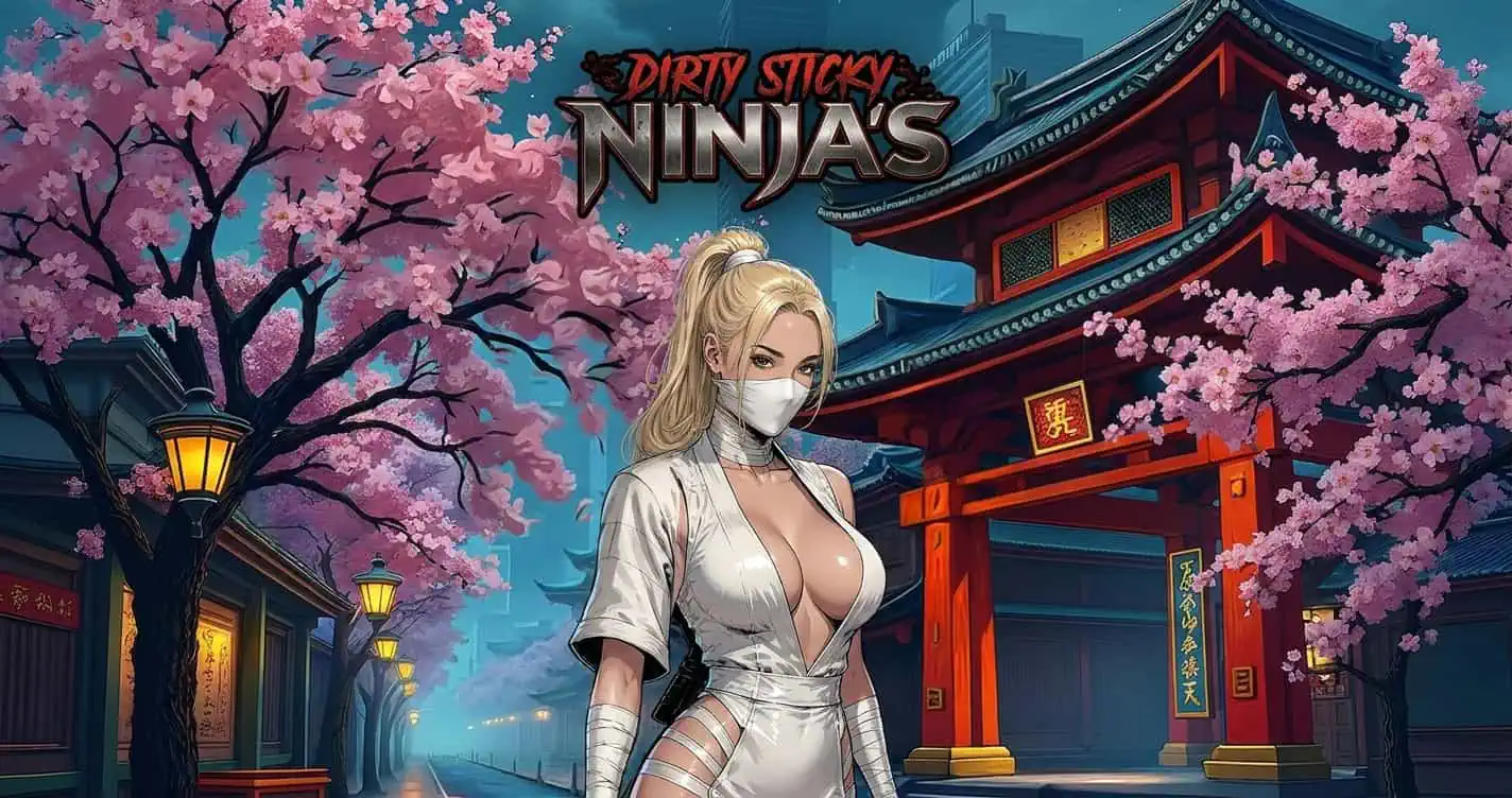 Dirty Sticky Ninjas Slot Demo by Raging Addicts slot cover image