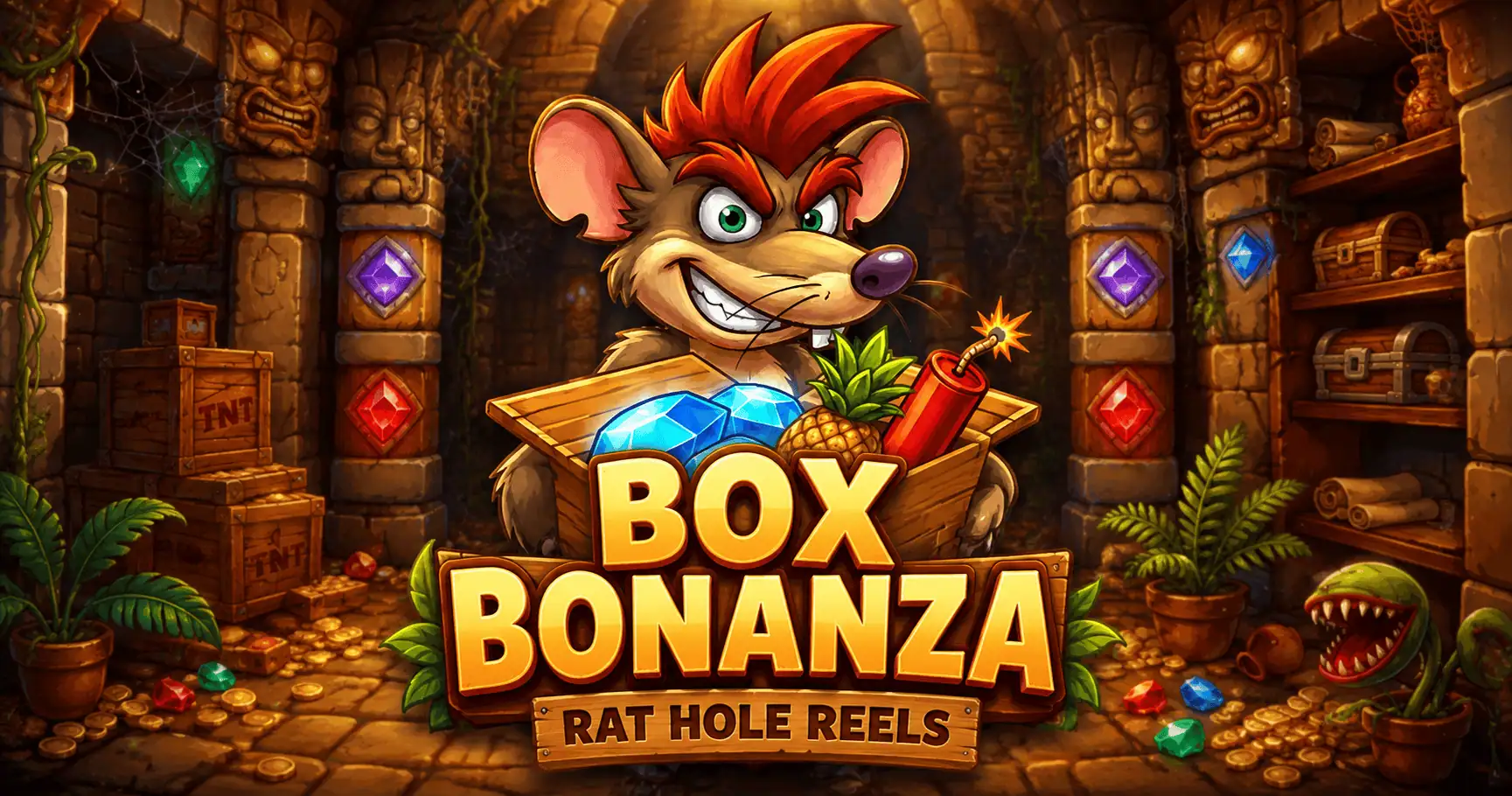 Box Bonanza Slot Demo by Rat Hole Reels slot cover image
