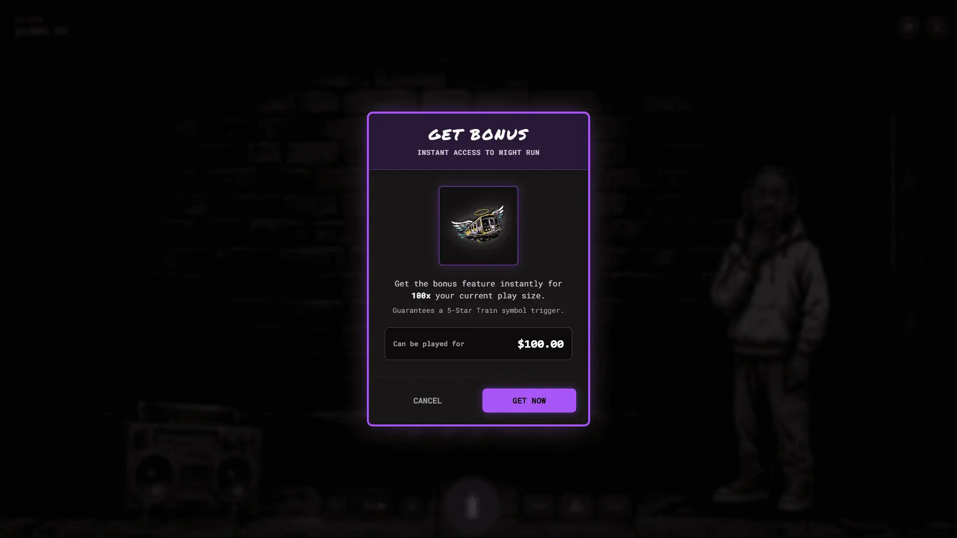 Subway Spraydown bonus buy menu