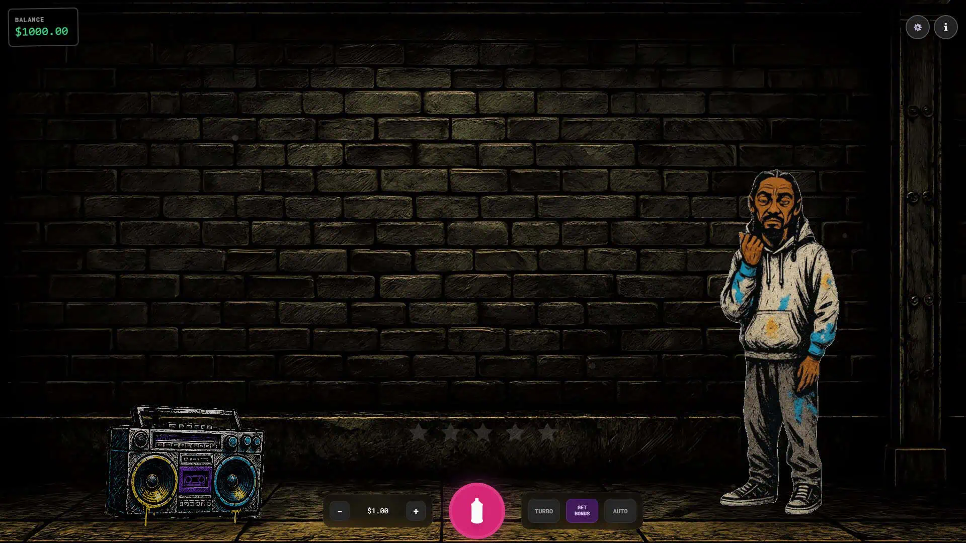Subway Spraydown slot gameplay reels