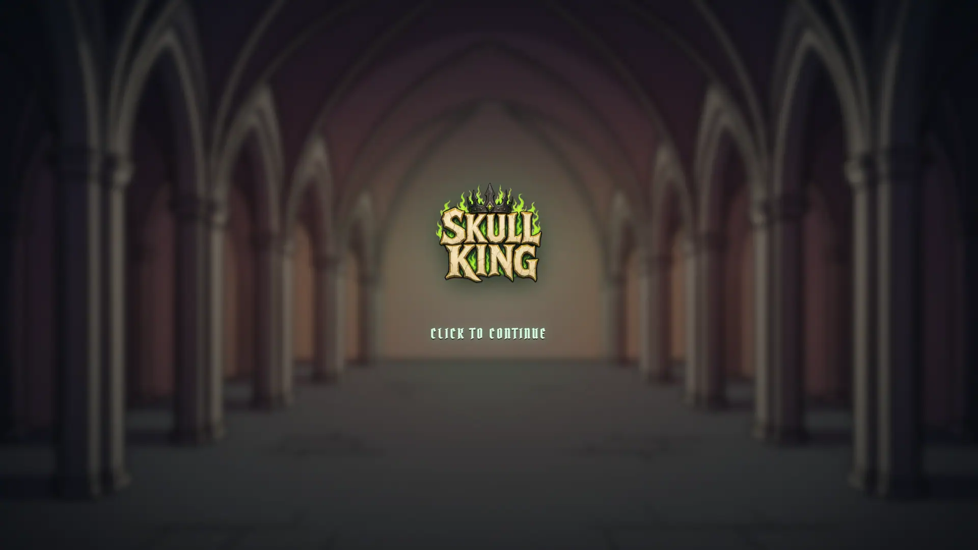 Skull King slot intro screen