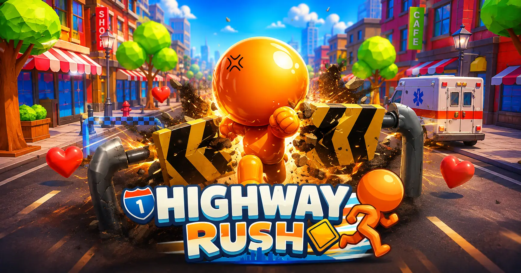 Highway Rush Slot Demo by Raw Fun Gaming slot cover image