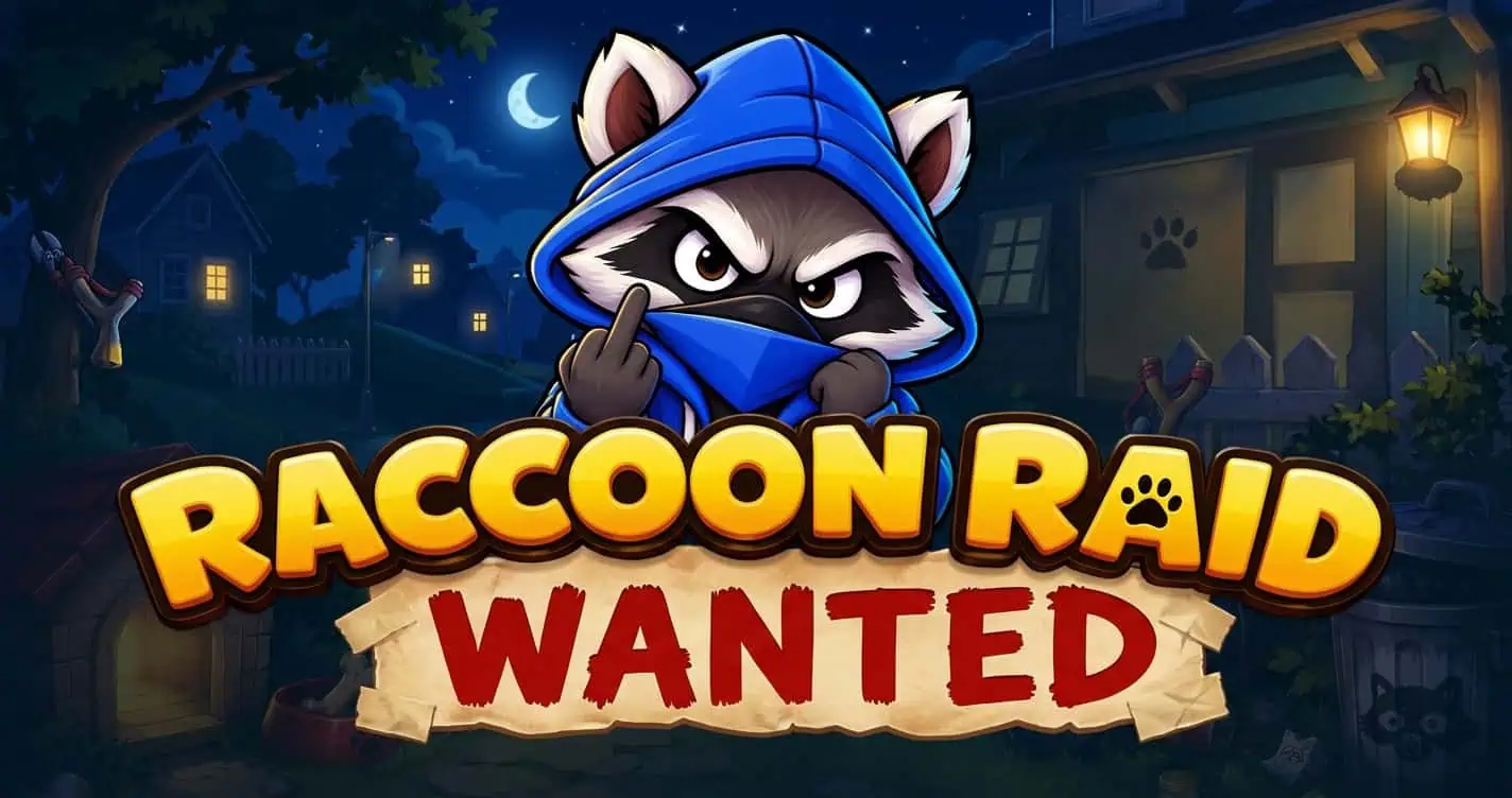 Raccoon Raid: Wanted Slot Demo by Razr Gaming slot cover image