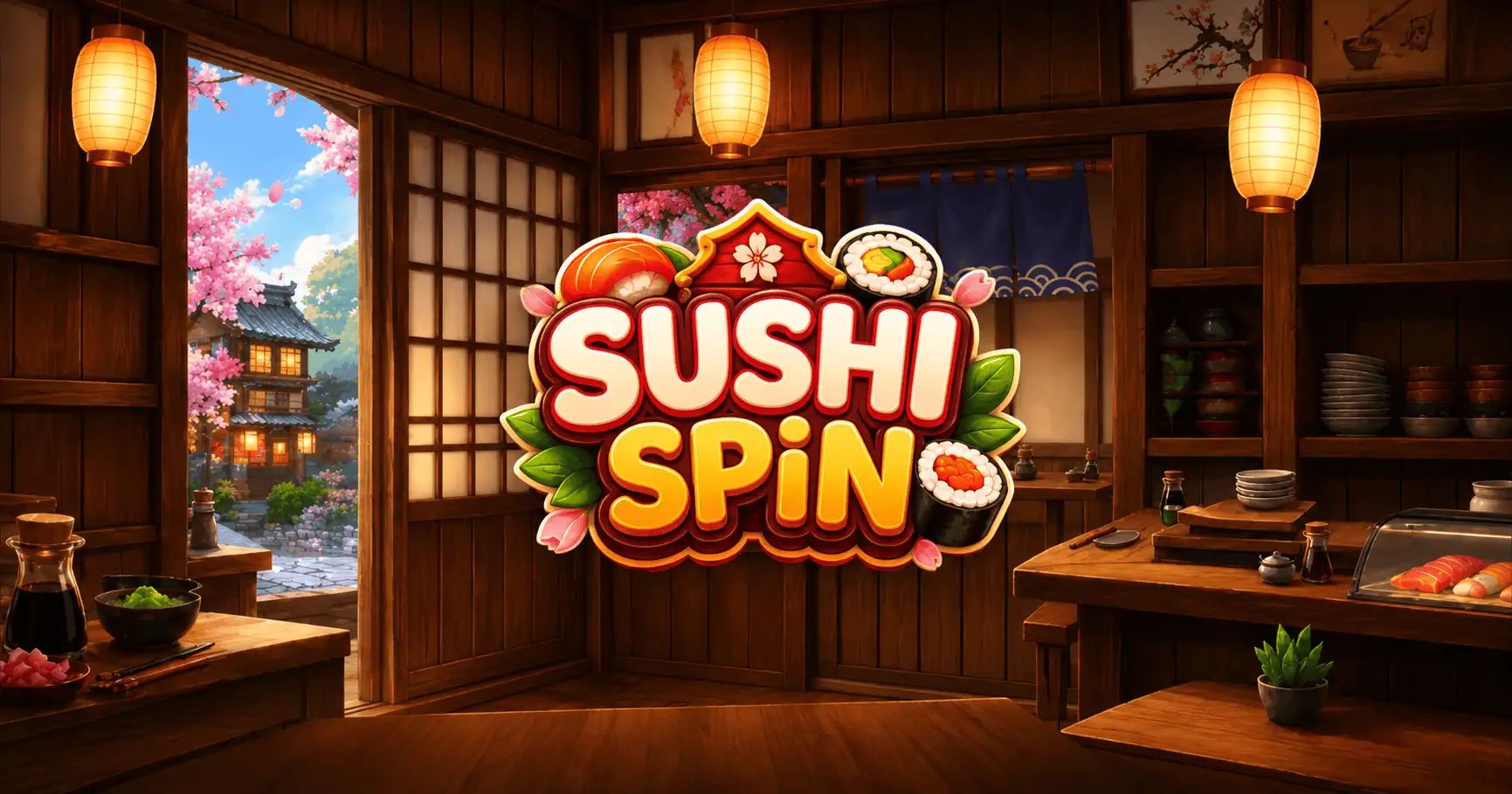 Sushi Spin Cluster Pays Slot Demo by Realsaw Gaming slot cover image