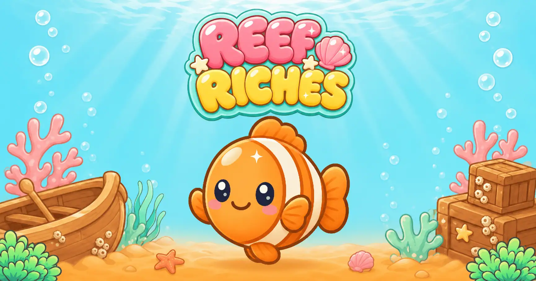Reef Riches Slot Demo by Reel Matrix slot cover image