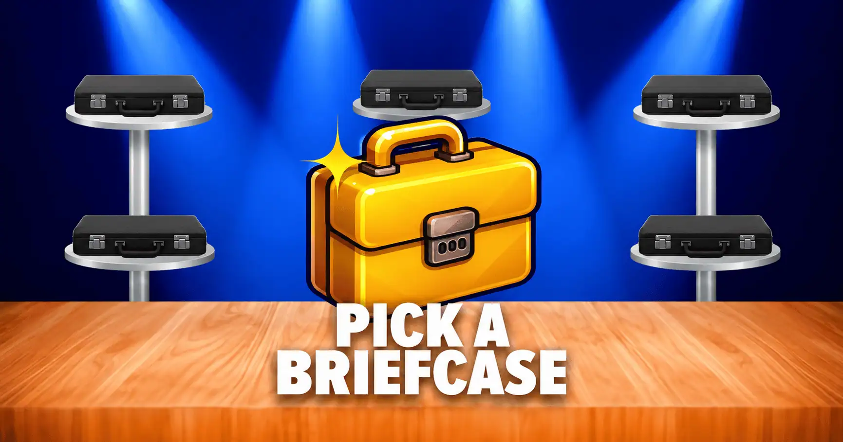 Pick a Briefcase Slot Demo by Reel Rush Gaming slot cover image