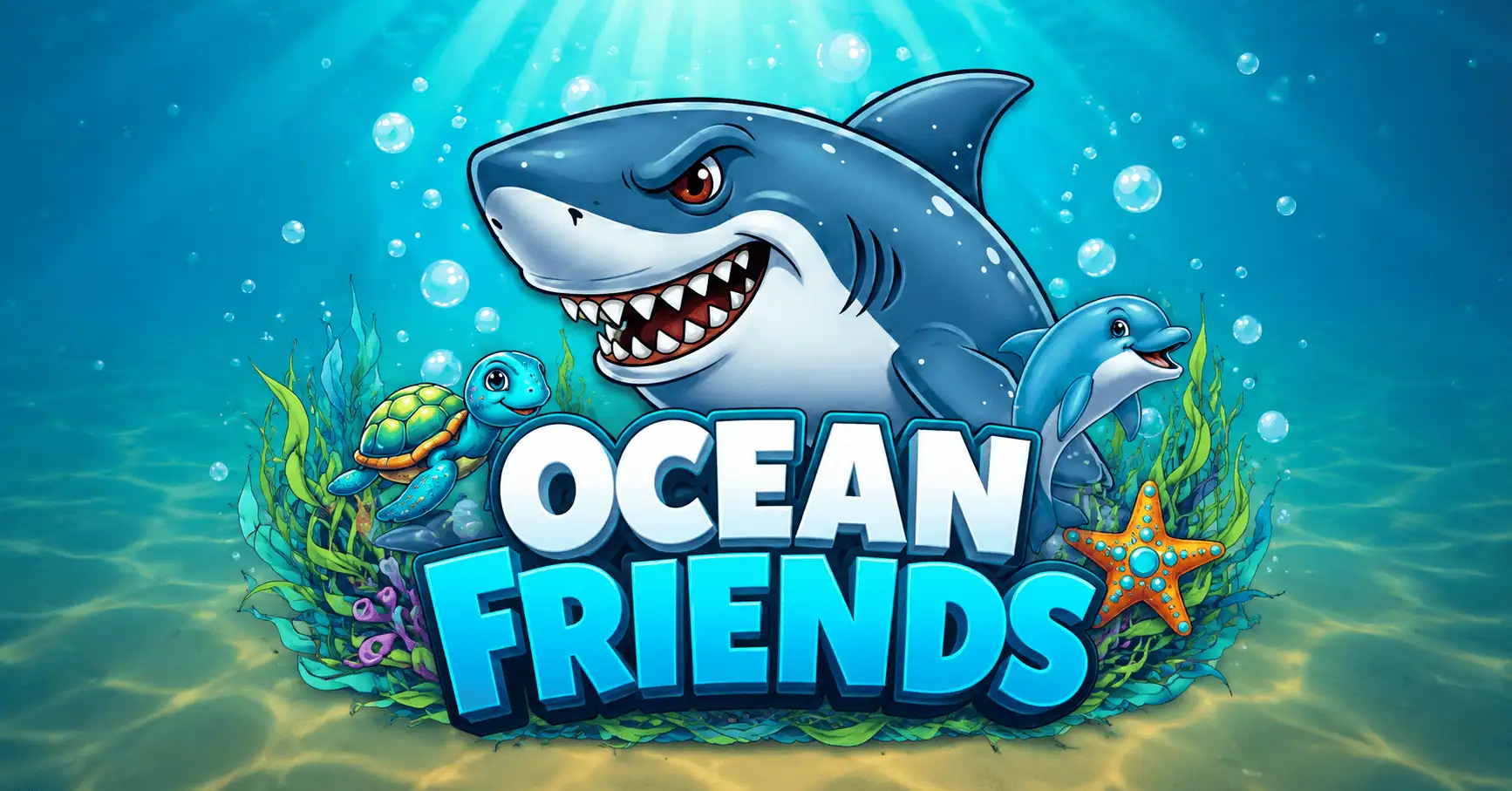 Ocean Friends Slot Demo by Reel Rush Gaming slot cover image