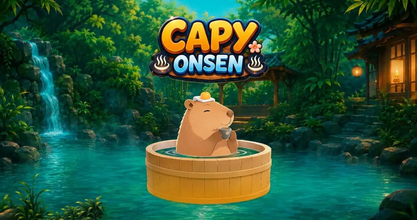 Capy Onsen Slot Demo by Relaxpls slot cover image