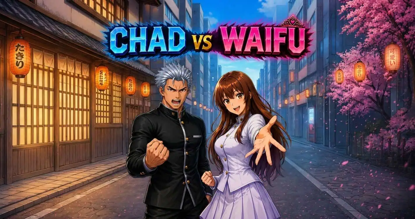 Chad VS Waifu Slot Demo by Renkler Studios slot cover image
