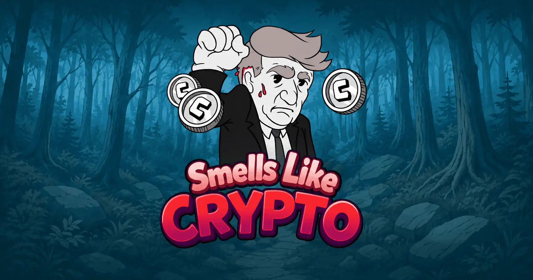 Smells Like Crypto Slot Demo by Reskin Games slot cover image