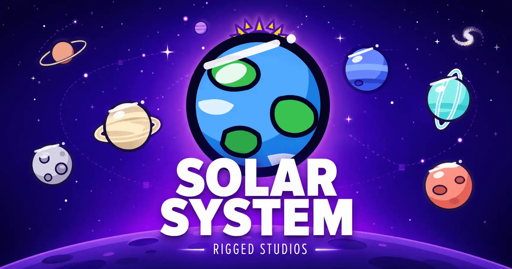 Solar System Slot Demo by Rigged Studios slot cover image