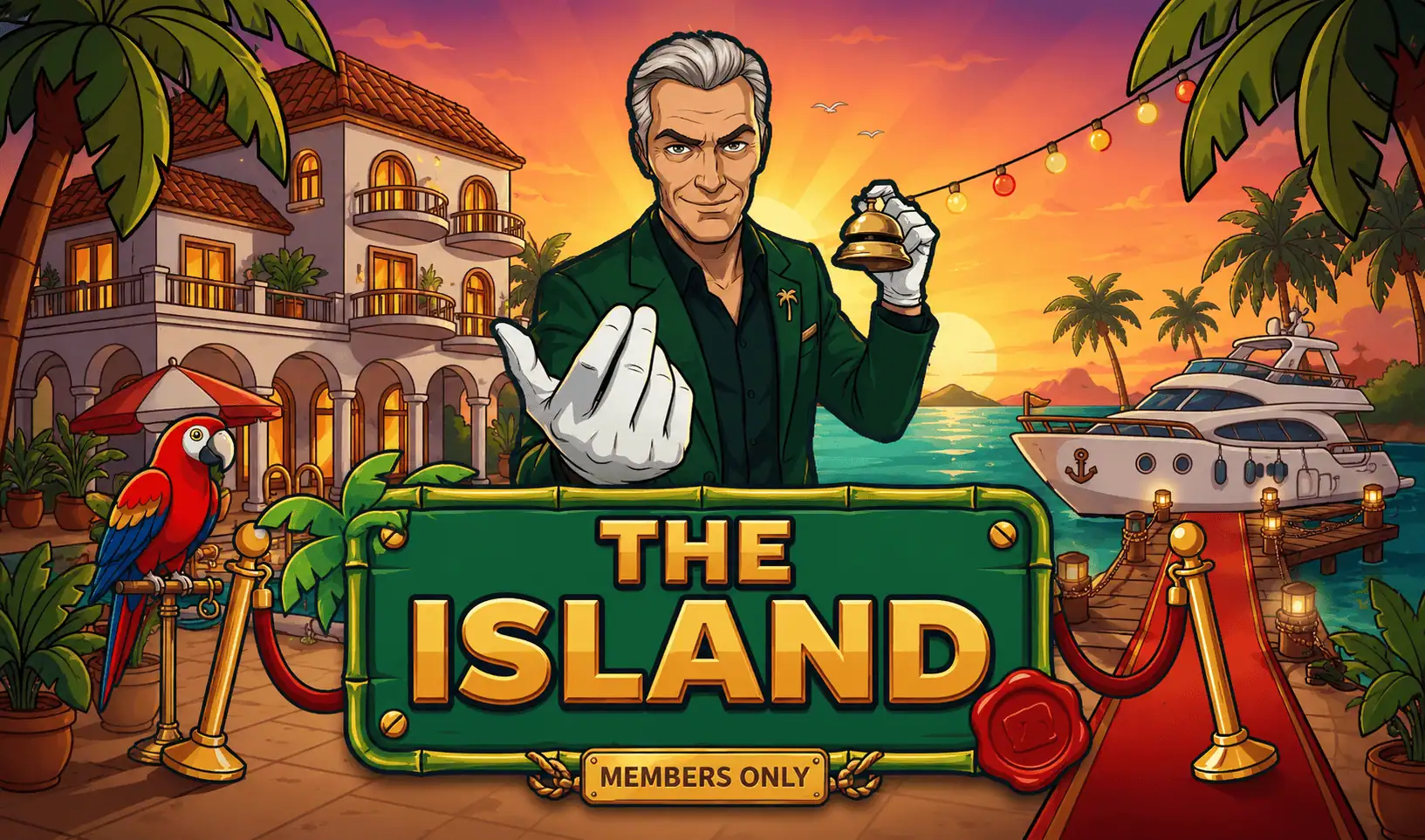 The Island Slot Demo by Rigged Studios slot cover image